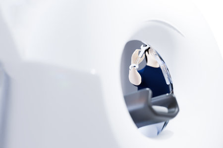 A maintenance engineer is checking the CT scan machine for normal operation every 6 months in the...