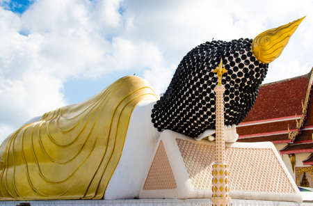 reclining Buddhaの写真素材