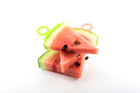 water melon fresh fruit food isolated sweetの写真素材