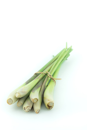 Fresh Lemongrass close up macro food backgroundの写真素材