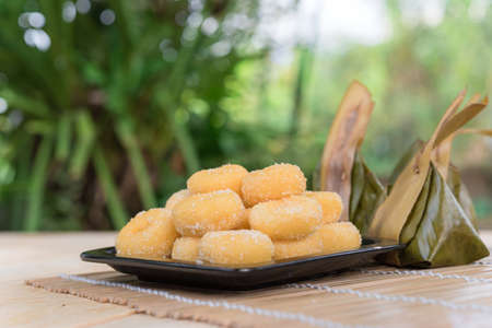 donuts sugar,sweet pieces of sugar doughnutsの写真素材