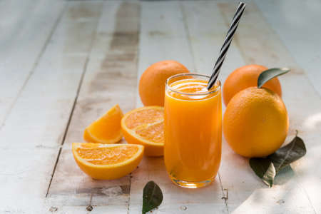 Orange Juice,orange backgroundの写真素材