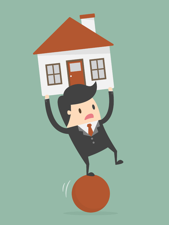 Business Concept Illustration isolated on plain background.のイラスト素材