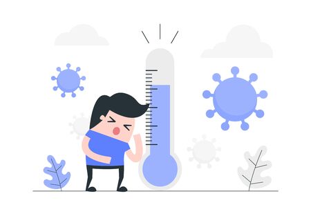 Healthcare concept illustration.のイラスト素材