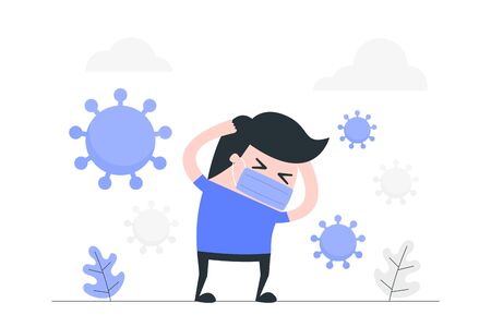 Healthcare concept illustration.のイラスト素材