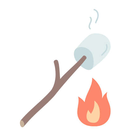 Smores. Hand drawn doodle icon.のイラスト素材