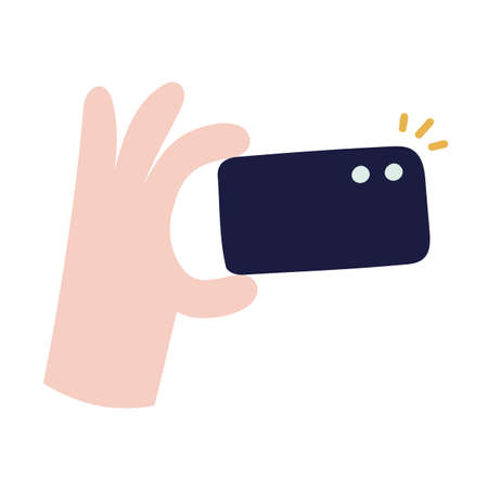Take a Photo. Hand Drawn Doodle Icon.