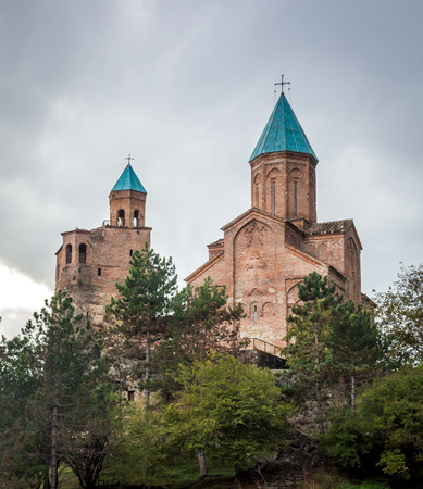 Gremi citadel and Church of the Archangels in Kakheti Georgia.の写真素材