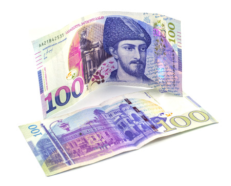 Banknote 100 GEL, 2016.