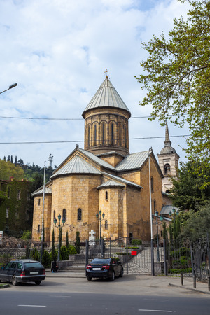 The Sioni Cathedral of the Dormition is a Georgian Orthodox cathedral in Tbilisi, Georgia.