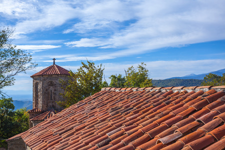 Nekresi, historic monastery in Kakheti, Georgia.の写真素材