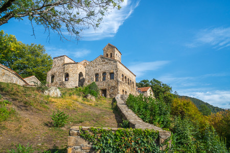 Nekresi, historic monastery in Kakheti, Georgia.の写真素材
