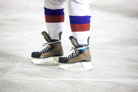 legs during the men Ice Hockey match, winter sport