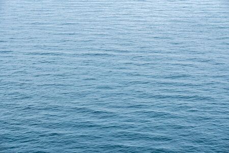 Blue sea surface with small waves. Texture. Nature.の写真素材
