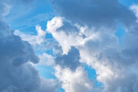 clouds with background, sunlight through clouds background. Texture