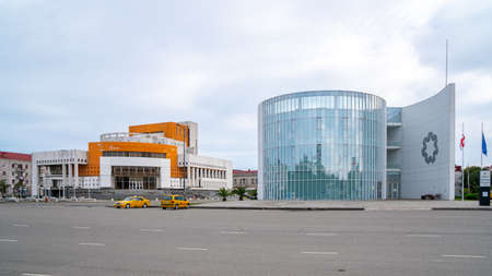 Poti, Georgia - 05 April, 2020: House of Justice in Poti, Georgia