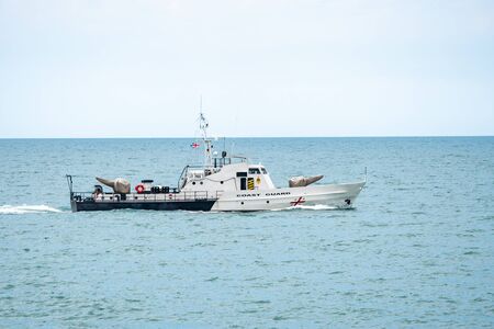 Boat of the Georgian Coast Guard, Black Sea, Georgia