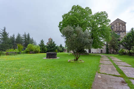 Martvili orthodox monastery built in VII century. Georgia, samegrolo. Travelの写真素材