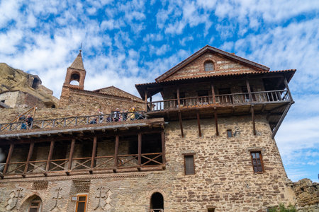 Gareji, Georgia - 22 October: Monastery complex of David Garejaのeditorial素材