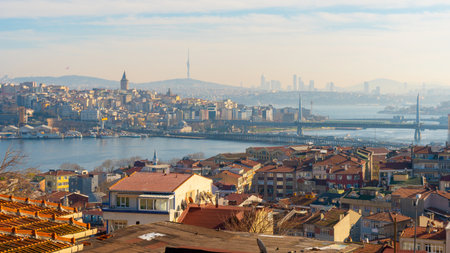 Beautiful view of the city of Istanbul. Travelの写真素材