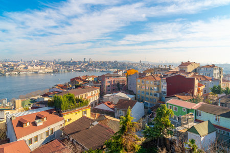 Beautiful view of the city of Istanbul. Travelの写真素材