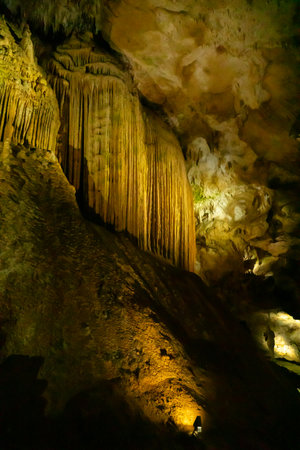 Cave at Sataplia nature reserve near Kutaisi, Imereti, Georgia. Travelの写真素材