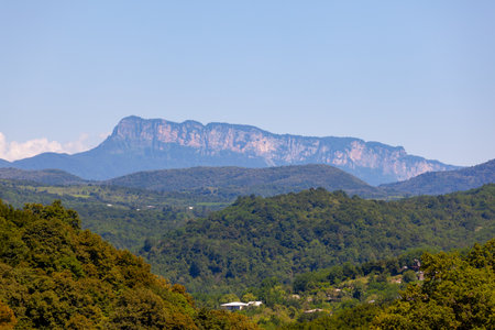 The mystical mountain Khvamli, located in western Georgia. Natureの写真素材