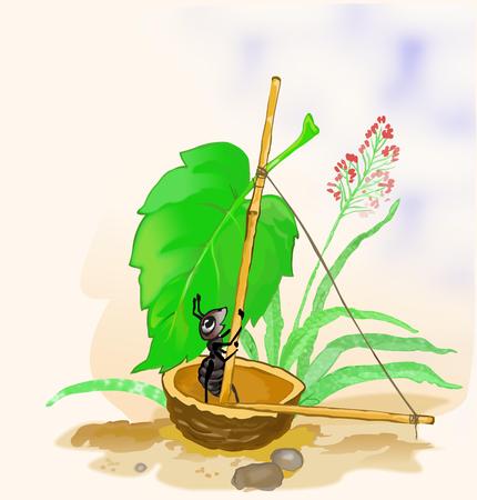 Ant, work, work, strengthの写真素材