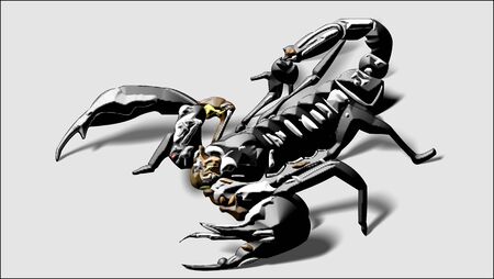 Scorpion, desert, death, stingの写真素材