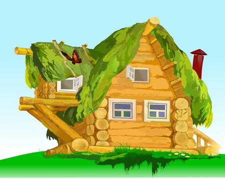 old houseのイラスト素材