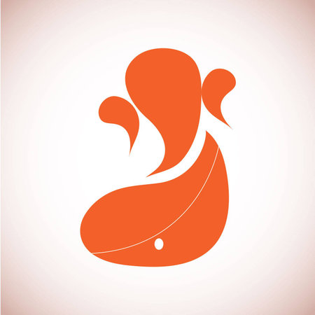 Vector Illustration of Lord Ganesha or Ganpatiのイラスト素材