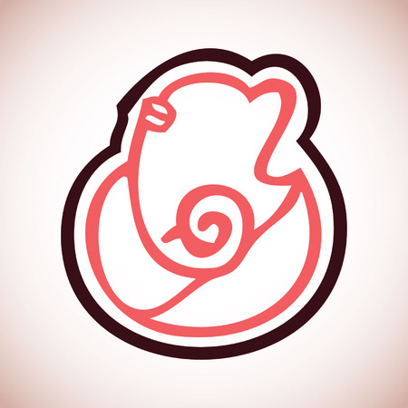 Vector Illustration of Lord Ganesha or Ganpatiのイラスト素材