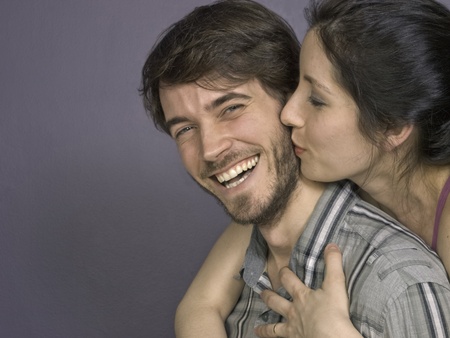 Happy young couple