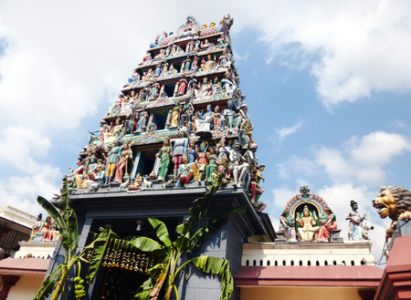Sri Mariamman Templeの写真素材