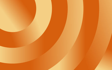 Background with circles in a paper style. With a variety of colors.のイラスト素材