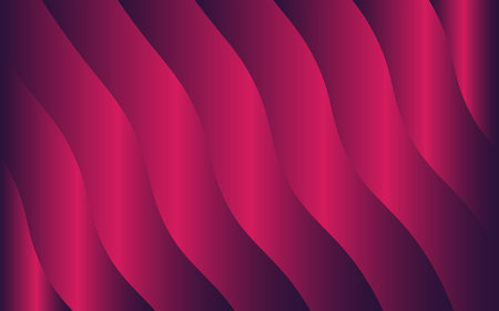 Red wavy abstract background. Vector illustration. Can be used for wallpaper, web page background, web banners.のイラスト素材