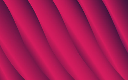 Abstract background with wavy lines in pink colors. Vector illustration.のイラスト素材