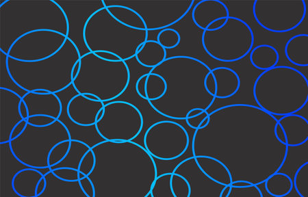 abstract background with blue circles. Vector illustration for your design.のイラスト素材