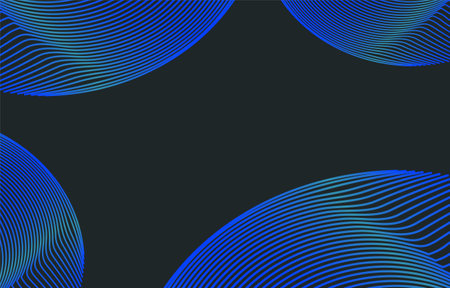 Abstract background with wavy lines. Vector illustration for your design.のイラスト素材