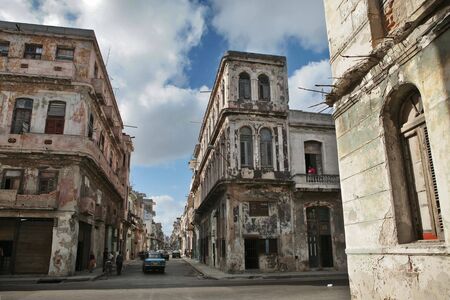 Havana city afternoon Cuba 2007の写真素材