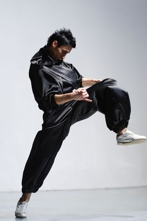 posing dancerの写真素材