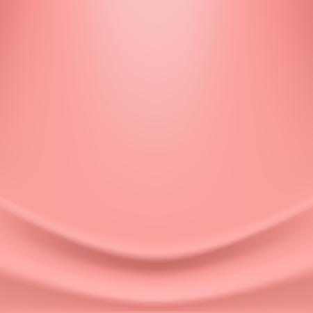 Pink abstract silky  background wavy folds. Vector illustration.のイラスト素材