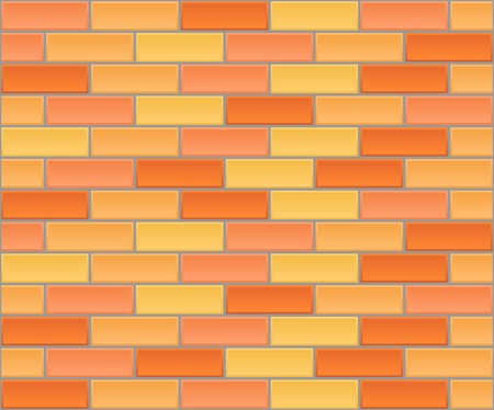brick background texture vector illustrationのイラスト素材