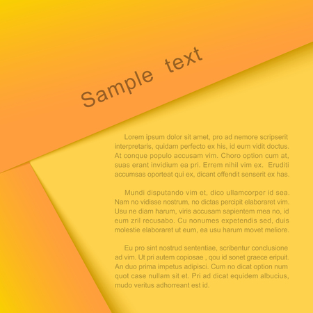 Triangle and rectangle in origami style. Clean modern geometric abstract background layout for website and banner design. Vector illustration.のイラスト素材