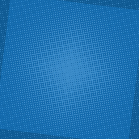 Comic blue background. Halftone dot pop art retro styleのイラスト素材