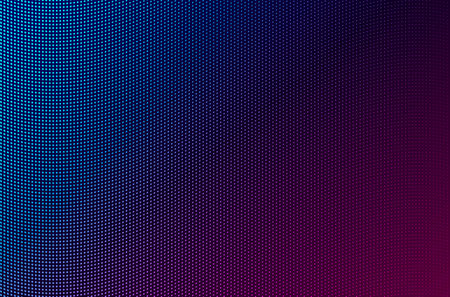 Wave halftone dots background. Futuristic blue-red pattern.のイラスト素材