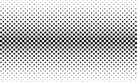 Halftone square dots. Checkered halftone pattern. Abstract square background.のイラスト素材