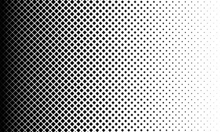 Halftone rhombuses dots. Checkered halftone pattern. Abstract rhombus background.のイラスト素材