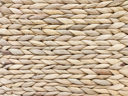 Experience the true essence of nature with this luxurious wicker texture, featuring a densely woven...