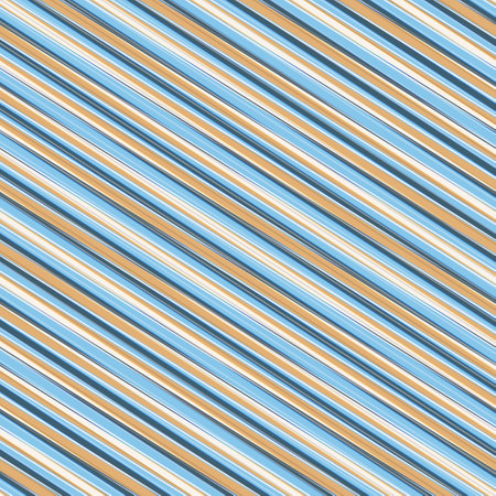 Add a touch of luxury to your gifts with this stunning wrapping paper featuring a dynamic diagonal striped pattern in shades of blue, white, gold, and black. The varying thicknessの写真素材